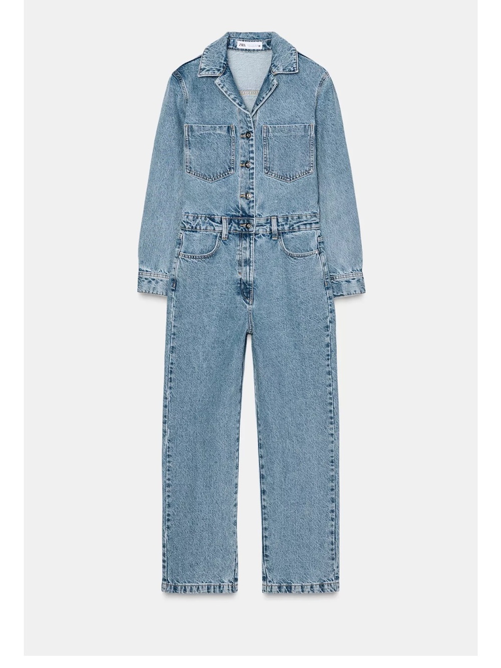 ZARA BLOGGERS FAV Z1975 LONG DENIM JUMPSUIT